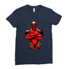 red man Ladies Fitted T-Shirt