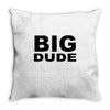 little dude Throw Pillow