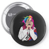 6ix9ine tekashin Pin-back button