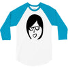 crazy girl 3/4 Sleeve Shirt