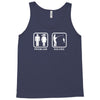 fishing   problem solved mens funny Tank Top