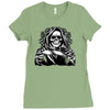 evil skull humor Ladies Fitted T-Shirt