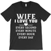 I Love you Wife T-Shirt