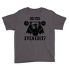 ancient swole'd dragon (black) Youth Tee