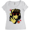 hip hop gorila Women's Triblend Scoop T-shirt