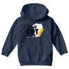 Butt Out Lung Cancer Awareness Youth Hoodie