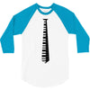 piano tie 3/4 Sleeve Shirt