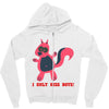 i only kiss boys Zipper Hoodie