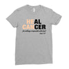 Heal Cancer Ladies Fitted T-Shirt