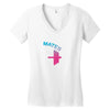 Swole Mates Couple Design Women's V-Neck T-Shirt
