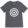 capitan america sticker vinyl decal V-Neck Tee