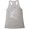 bear grills Racerback Tank