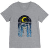 moon visitor V-Neck Tee