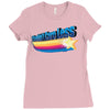 public service announcement Ladies Fitted T-Shirt