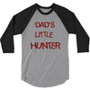 dad's litle hunter 3/4 Sleeve Shirt
