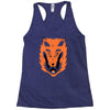 cursed fox Racerback Tank