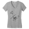 troye sivan signature Women's V-Neck T-Shirt