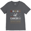 santa cancer  christmas ugly t shirts V-Neck Tee