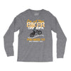 I'm A Nice Biker Grandpa So If I'm An Asshole To You You Need To Ask Y Long Sleeve Shirts
