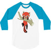 red panda 3/4 Sleeve Shirt