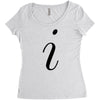 i Women's Triblend Scoop T-shirt