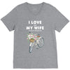 i love when my wife lets me buy another bike V-Neck Tee