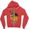 link the mask Zipper Hoodie