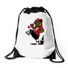 bear yeah Drawstring Bags