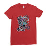 summer cthulhu Ladies Fitted T-Shirt