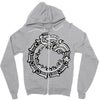 aztec tribal Zipper Hoodie