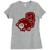 sheep Ladies Fitted T-Shirt