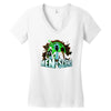men of science Women's V-Neck T-Shirt