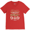 proud army dad 5 V-Neck Tee