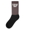 i'd flex but i like this Socks