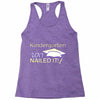 kindergarten 2017 nailed it graduation Racerback Tank