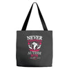THE POWER OF AN Autism Mom Tote Bags