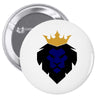 lion Pin-back button