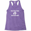 old punk rock Racerback Tank