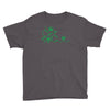 thc pot leaf molecule Youth Tee
