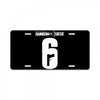 Rainbow Six Siege License Plate