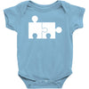 rude jigsaw ideal birthday present or gift Baby Onesie