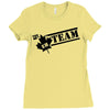 the eh team funny t shirt a retro canada humor s 3xl Ladies Fitted T-Shirt