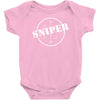 sniper fun Baby Onesie
