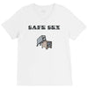 safe sex V-Neck Tee