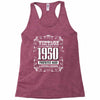 vintage made in 1950 perfectly aged a living legend Racerback Tank