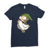 invader link Ladies Fitted T-Shirt