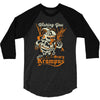 scary krampus 3/4 Sleeve Shirt
