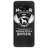 woman with a boxer Samsung Galaxy S8