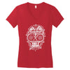 dead head Women's V-Neck T-Shirt