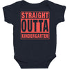 straight outta kindergarten Baby Bodysuit